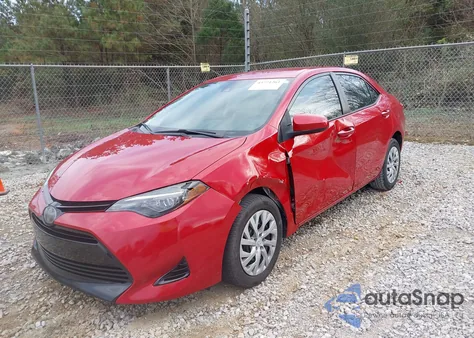 2018 Toyota Corolla Le from USA, damaged, VIN 2T1BURHE7JC006211